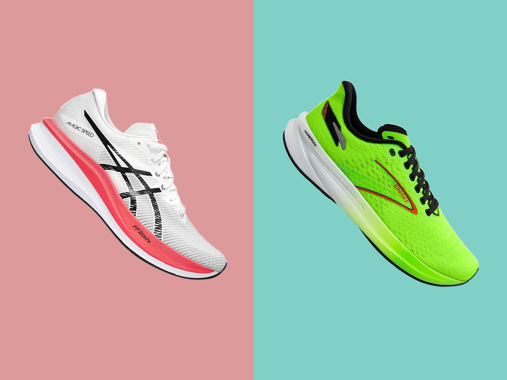 ランニングシューズ】アシックス「MAGIC SPEED 3」・ブルックス