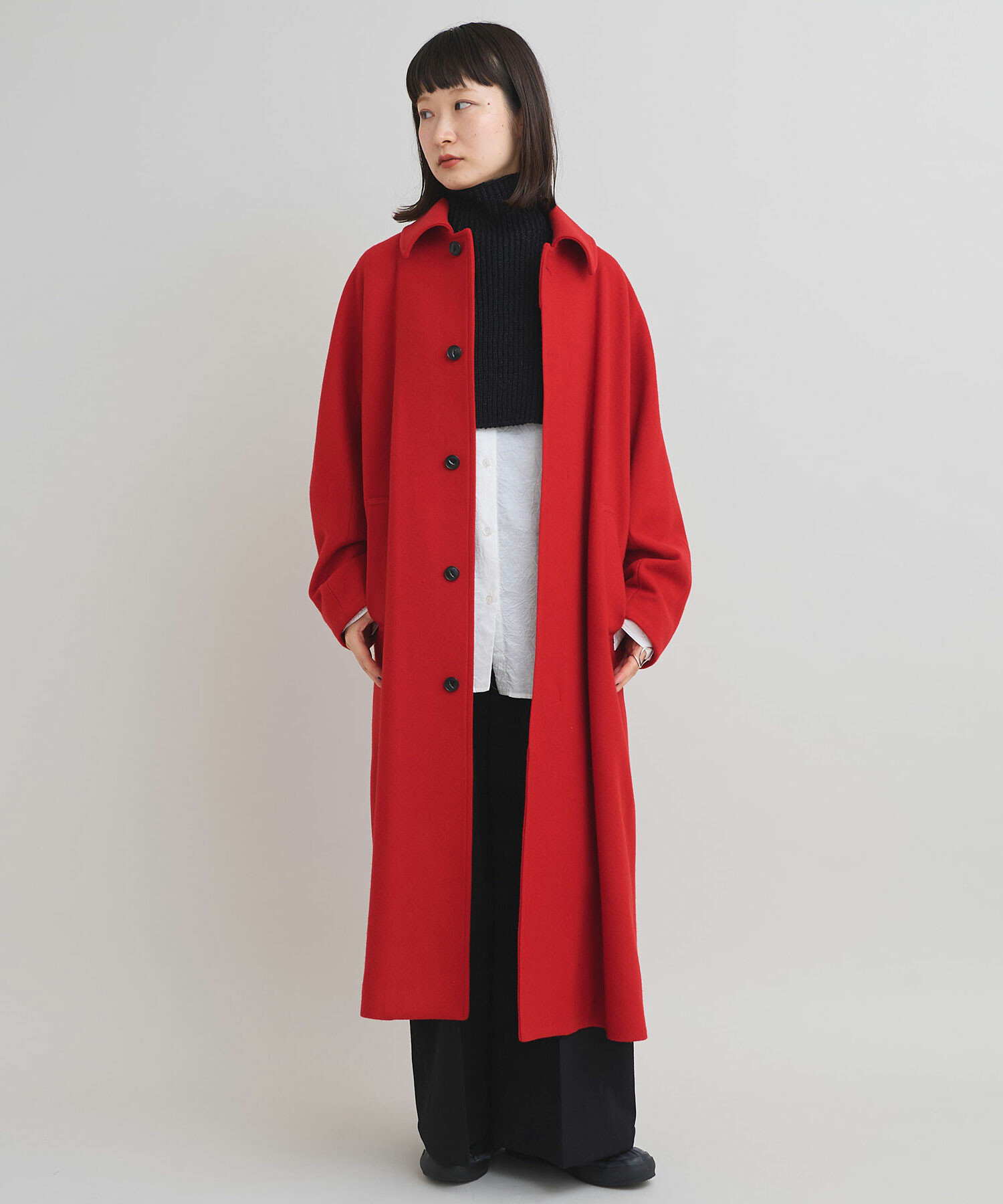 AMBIDEX Store ウールカシミアシャルムビーバー/ウールメルトン ステン