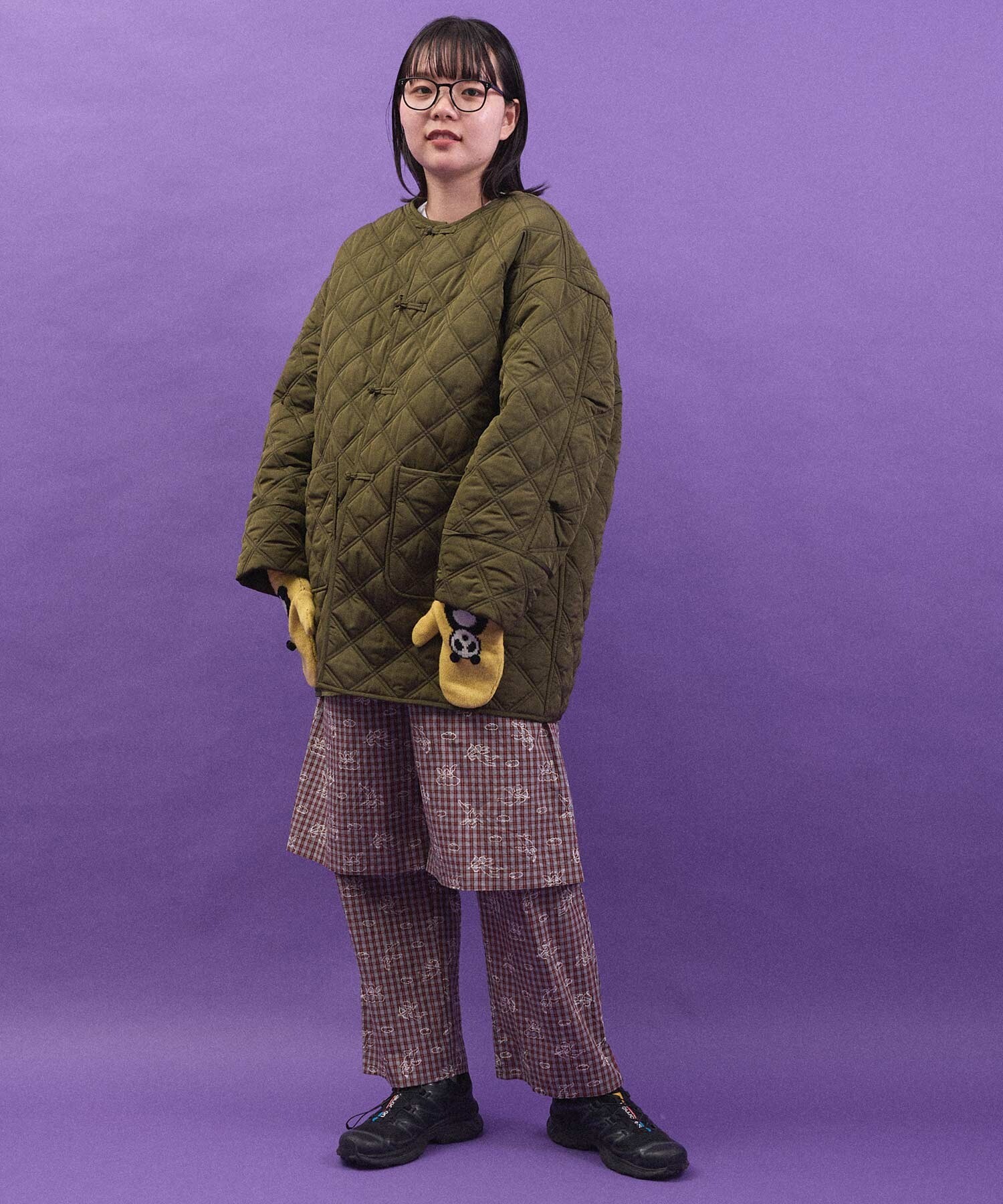 AMBIDEX Store QUILTING CHINA coat(F クロ): l'atelier du savon