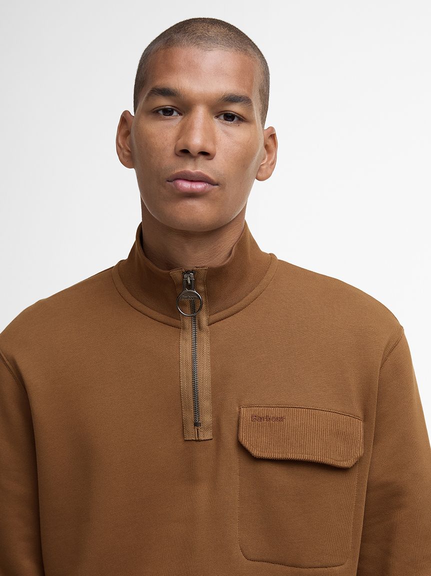 Lowgill ハイネック ハーフジップスウェット｜スウェット＆パーカー