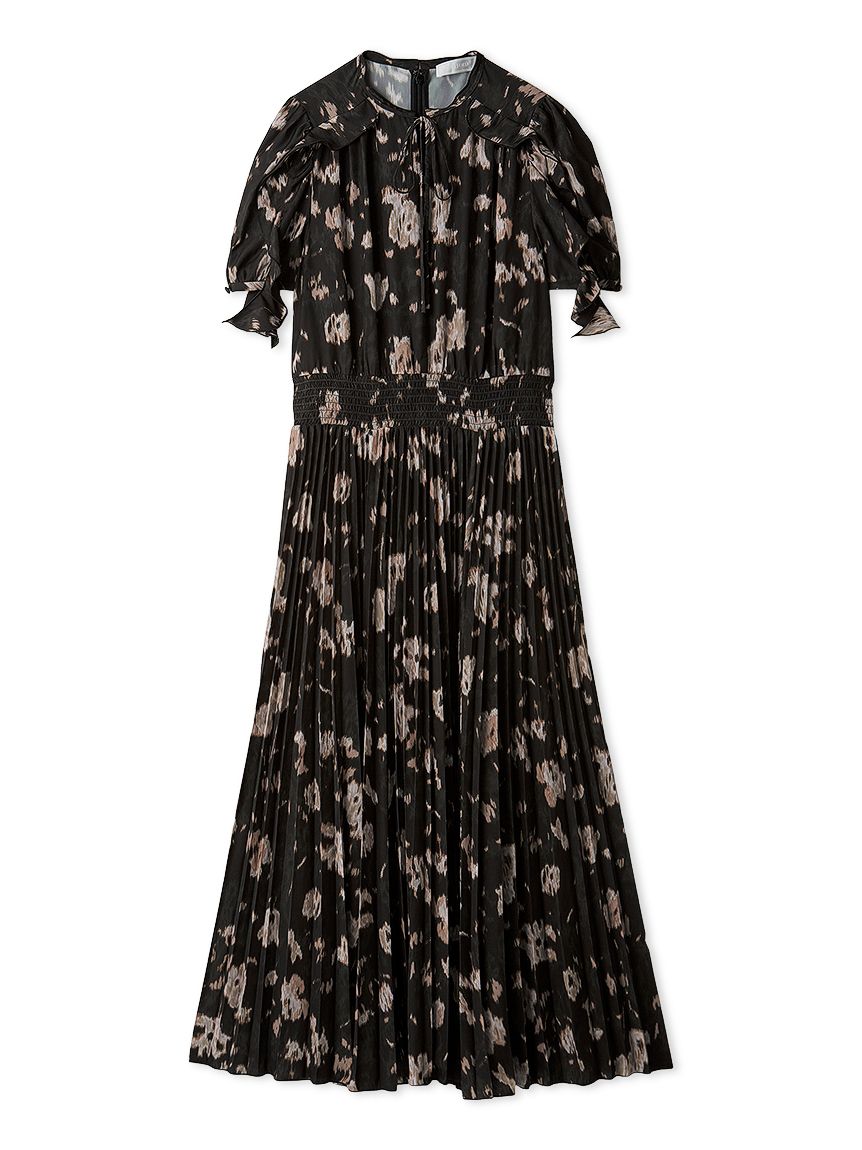 ブラードフラワープリントワンピース(デイリーワンピース)｜DRESS