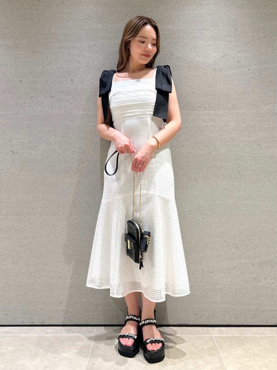 CELFORD×MIKA】ショルダーリボン2wayワンピース(デイリーワンピース