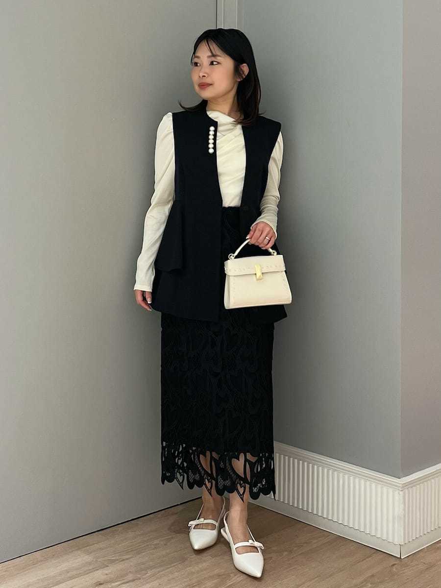 WEB限定サイズ】ハートレースタイトスカート(SKIRT（スカート