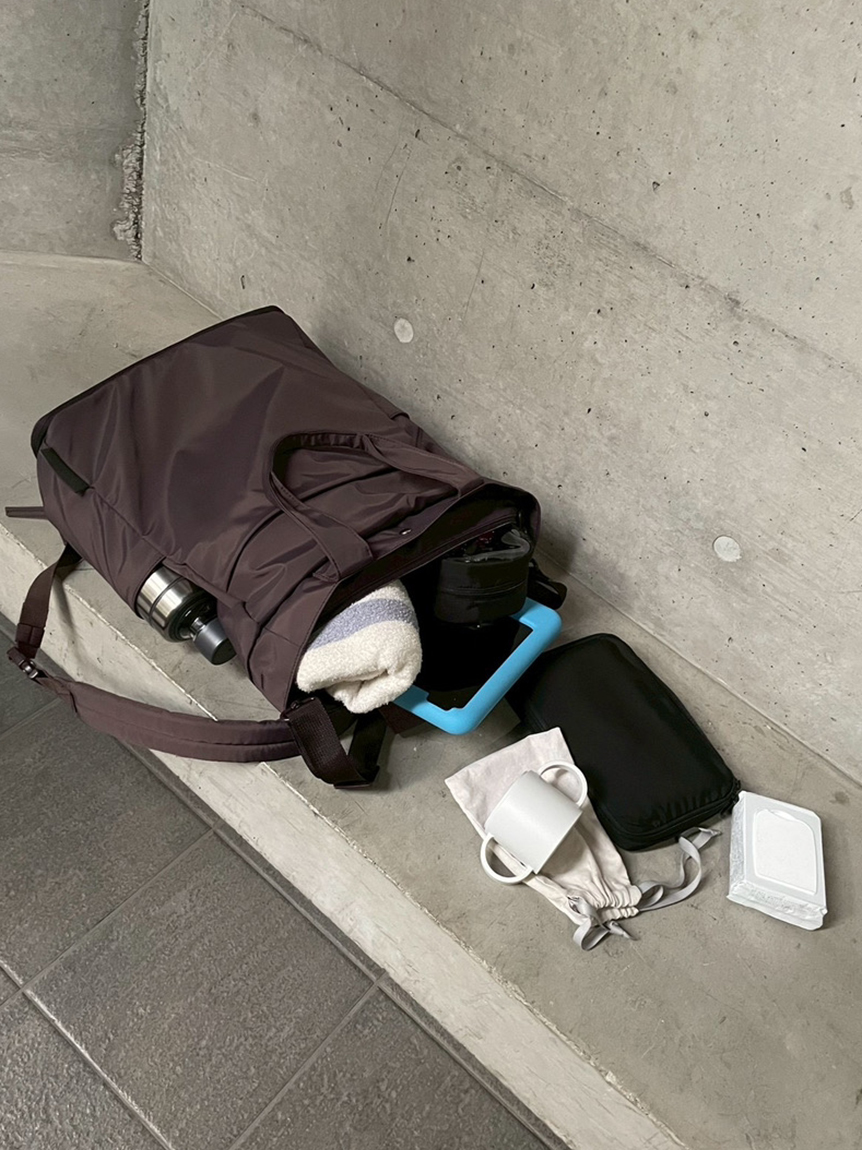 ONLINE限定】eco 撥水 3wayトートバックパック(バッグ)｜emmi（エミ