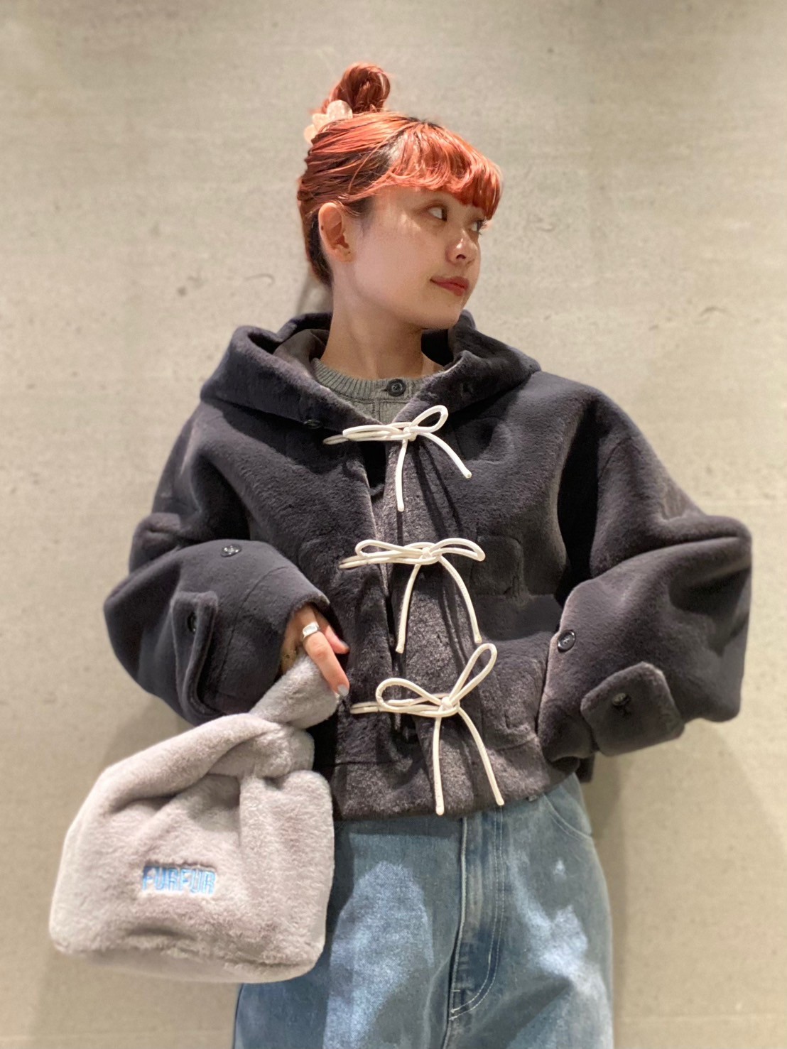 リボンショートダッフルコート(ダッフルコート)｜アウター｜FURFUR