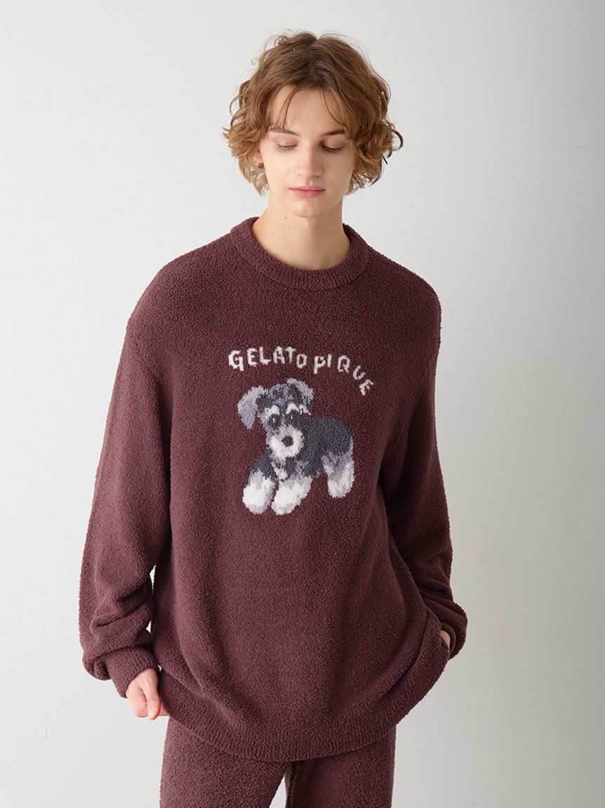 ONLINE限定】【HOMME】 DOG ジャガードプルオーバー&ロングパンツ