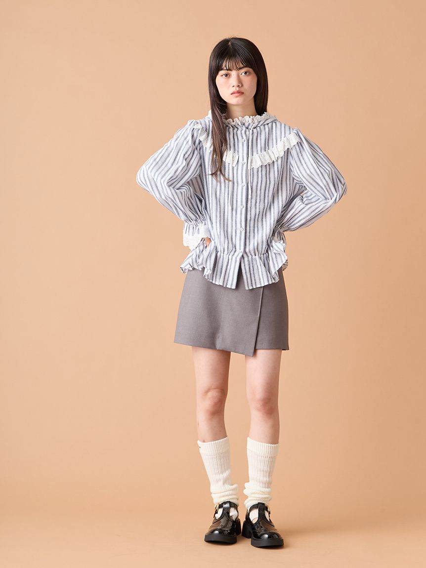 バリエーションラップミニスカート(ミニスカート)｜スカート｜LILY