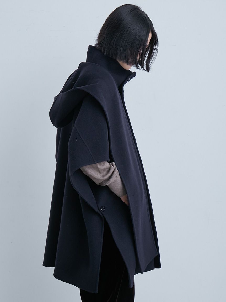 接結フードポンチョCT(アウター)｜アウター｜MIESROHE（ミースロエ