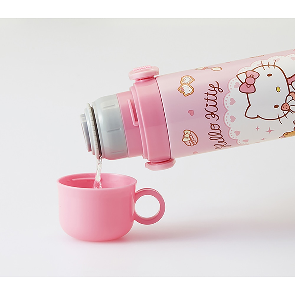 超軽量・コンパクト2WAYステンレスボトル 580ml ハローキティ お菓子
