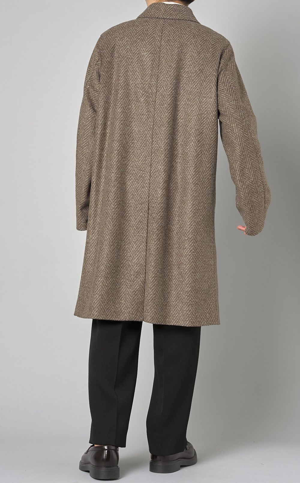 MACKINTOSH LONDON｜ヘリンボーンジャージーコート