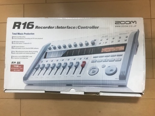 Zoom ZOOM R16 デジタルマルチトラックレコーダー☆ジャンク品 R16