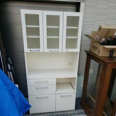 パモウナ PAMOUNA キッチンボード 食器棚 ホワイト 食器棚 FC シリーズ