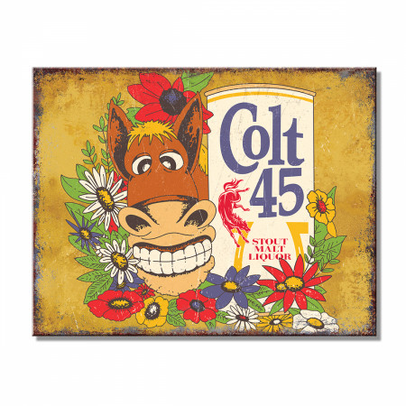 Colt 45 It Works Every Time 80s Slogan T-Shirt - WearYourBeer