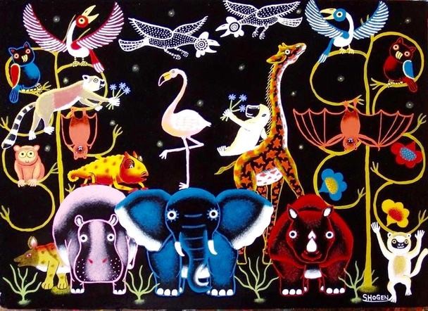 アフリカンペイントアーティスト「SHOGEN」初の、絵本プロジェクト 第