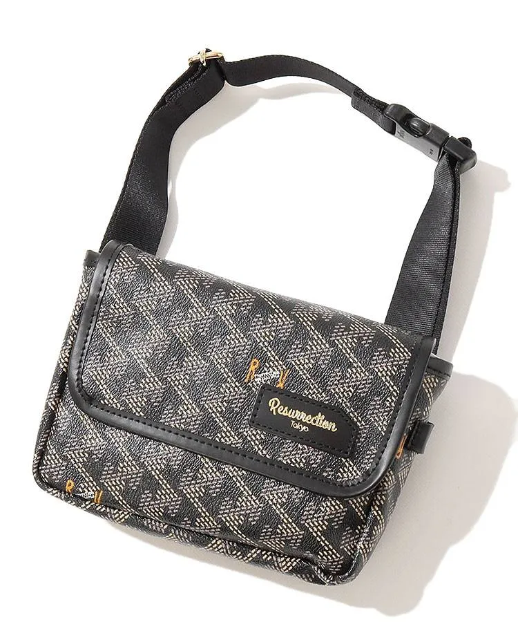 resurrection レザレクション ウエストポーチ ブラック アイクス No.2