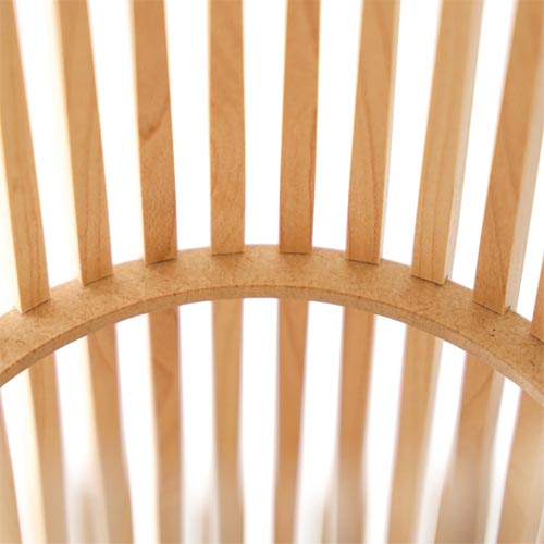 飛騨家具 MOARE モアレ Nido ニド フロアスタンド 国産家具 無垢