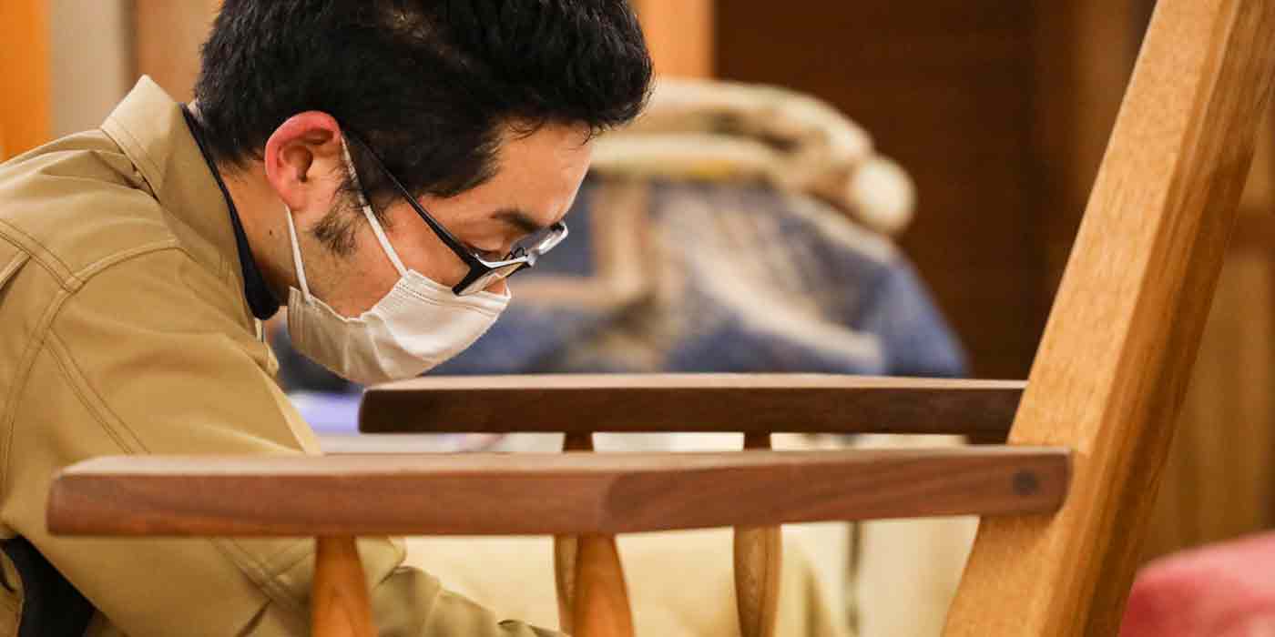 飛騨家具 kijiya 家具工房雉子舎 Mimitsuki Tokei 耳付時計 振り子