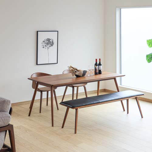 さくら美品 小林幹也 デザイン オーク無垢材 ダイニングチェア 北欧