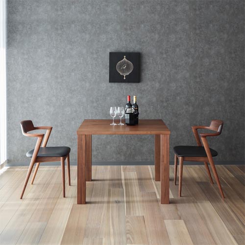 飛騨家具 HIDA 飛騨産業 Jin Dining 侭ダイニング 正方形天板 角