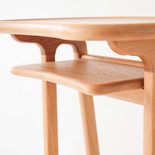 各地の名工房 Hamamoto kogei 浜本工芸 No.5200 サイドテーブル 国産