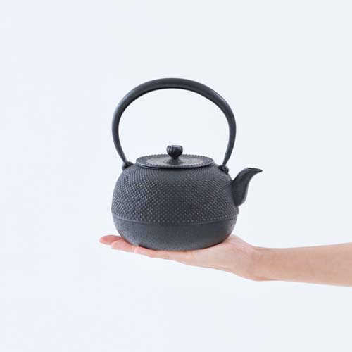 南部鉄器 薫山工房 Nambutetsubin 南部鉄瓶 珠玉型 伝統工芸品 金属製