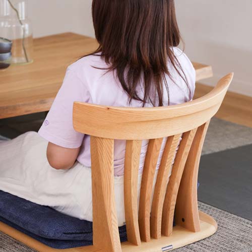 飛騨家具 shirakawa シラカワ Wakon 和魂 座椅子 国産家具 無垢