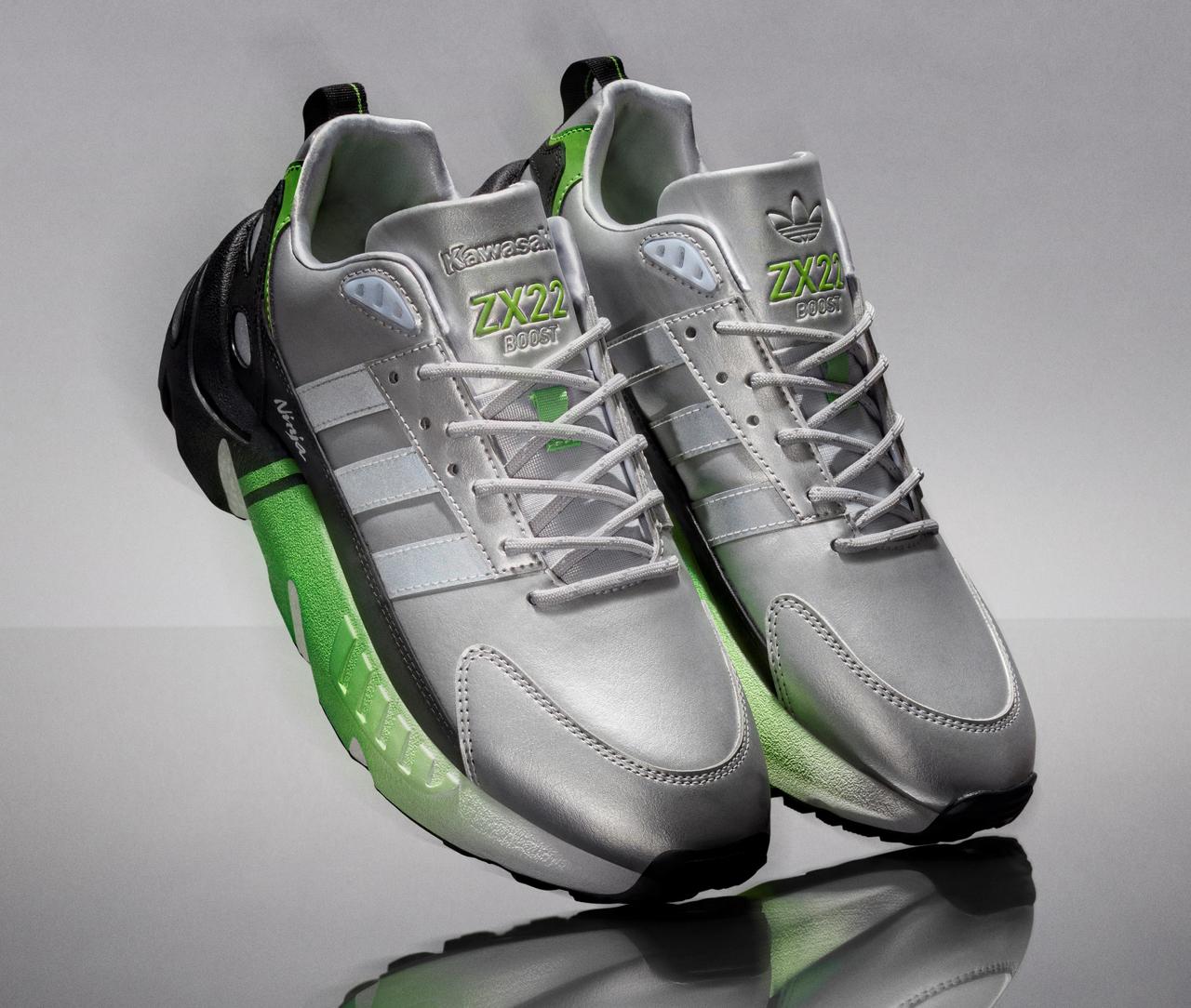 カワサキとアディダスオリジナルスのコラボ再び！ 新作スニーカー