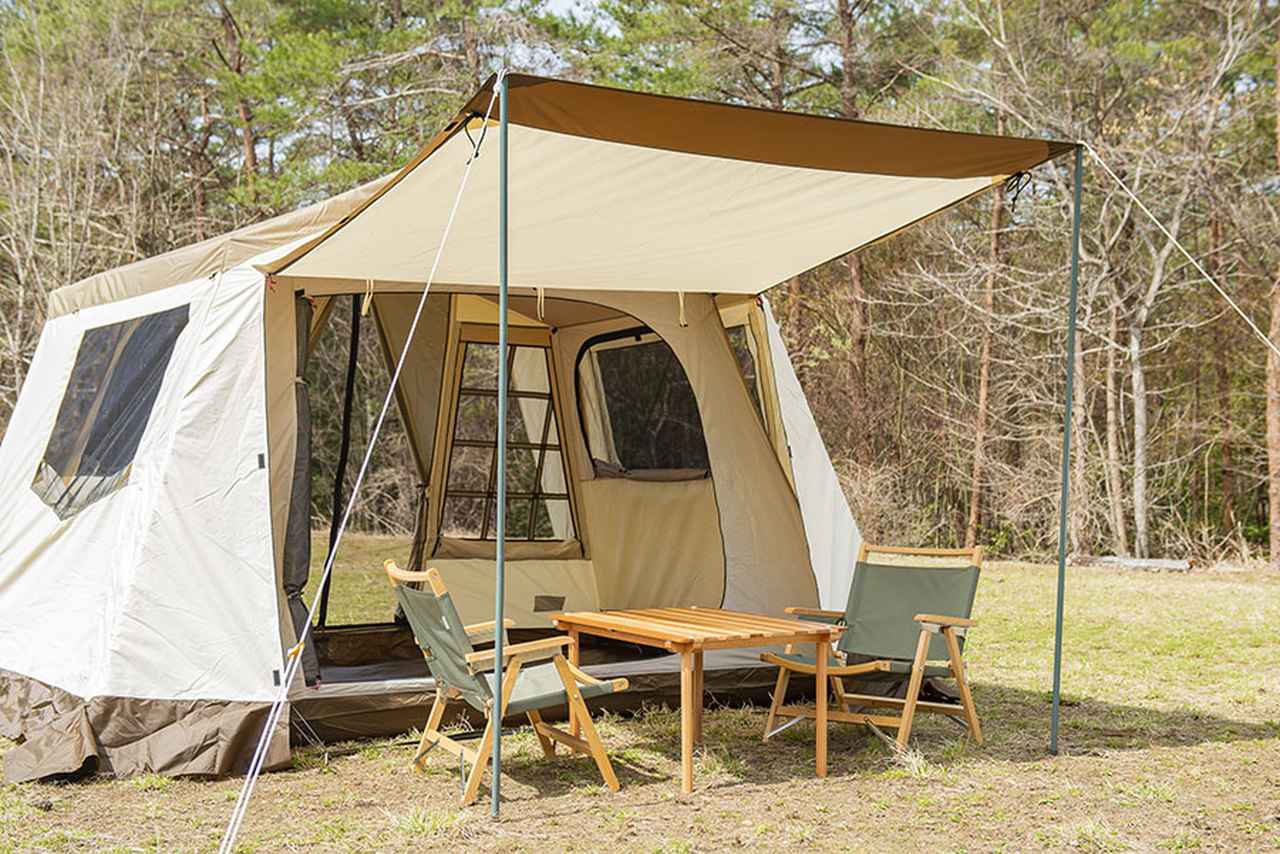 設営レビュー】ogawa「オーナーロッジ タイプ52R T/C」 クラシカルな