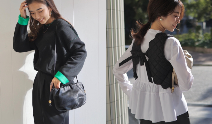 コートを着ても身軽にお出かけできる。小さいのに収納力抜群「AYAKO