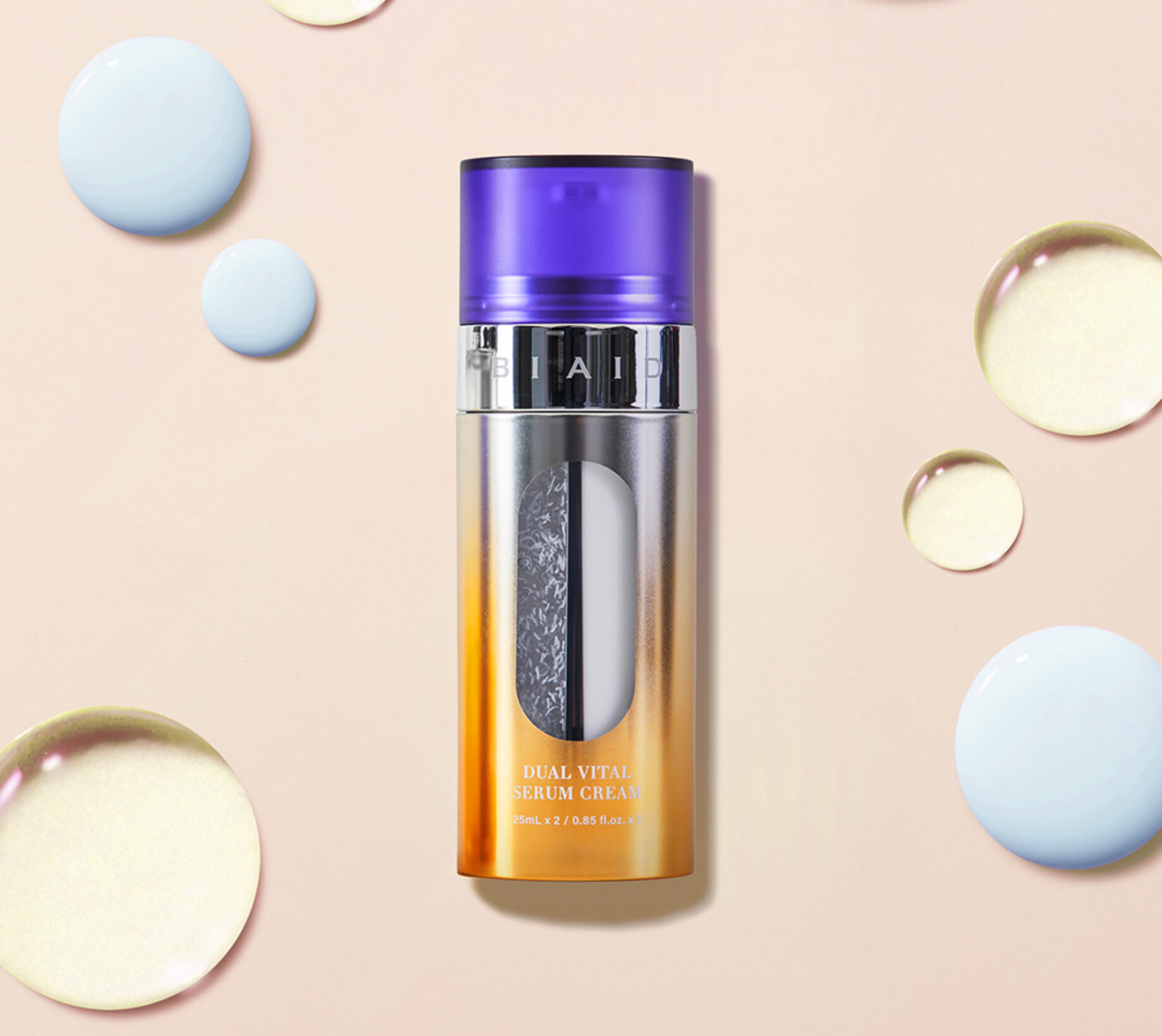 DUAL VITAL SERUM CREAM デュアルバイタルセラムクリーム[PURPLE