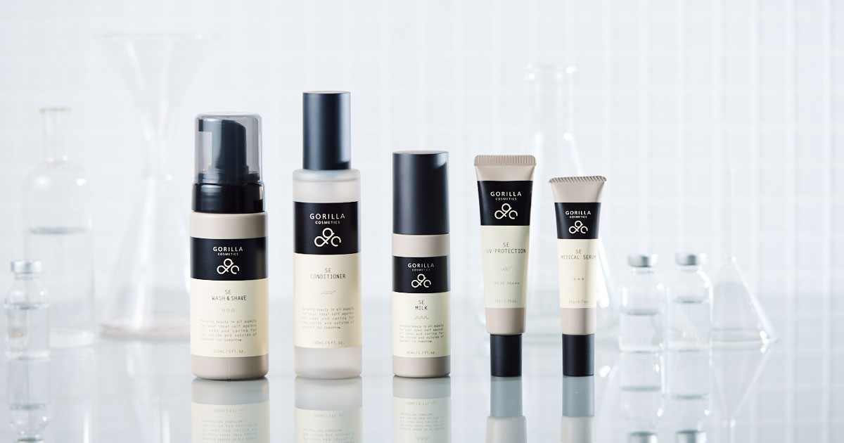 メンズ用洗顔のSE ウォッシュ＆シェーブ 泡状洗顔料 | ゴリラ