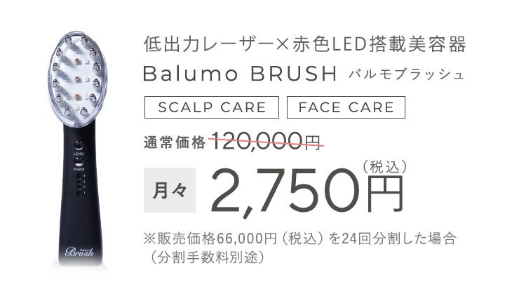 公式｜45%OFF実施中！】Balumo BRUSH（バルモブラッシュ）｜I ONLINE