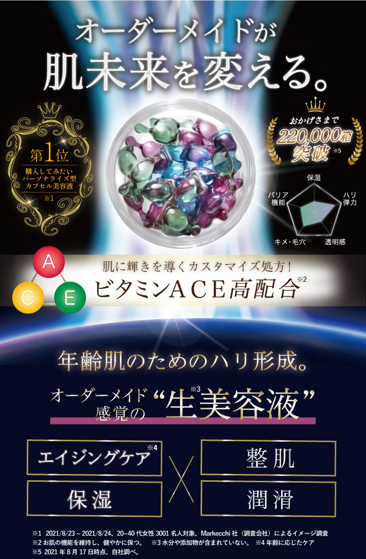 mys｜オーダーメイド感覚のパーソナライズスキンケア