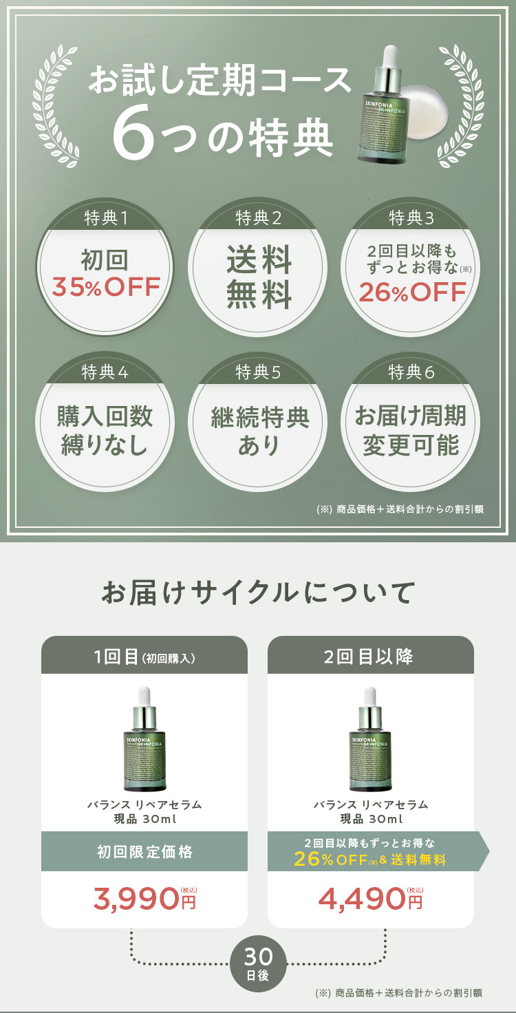 肌バリアサポートのセラミド美容液|SKINFONIAバランスリペアセラム