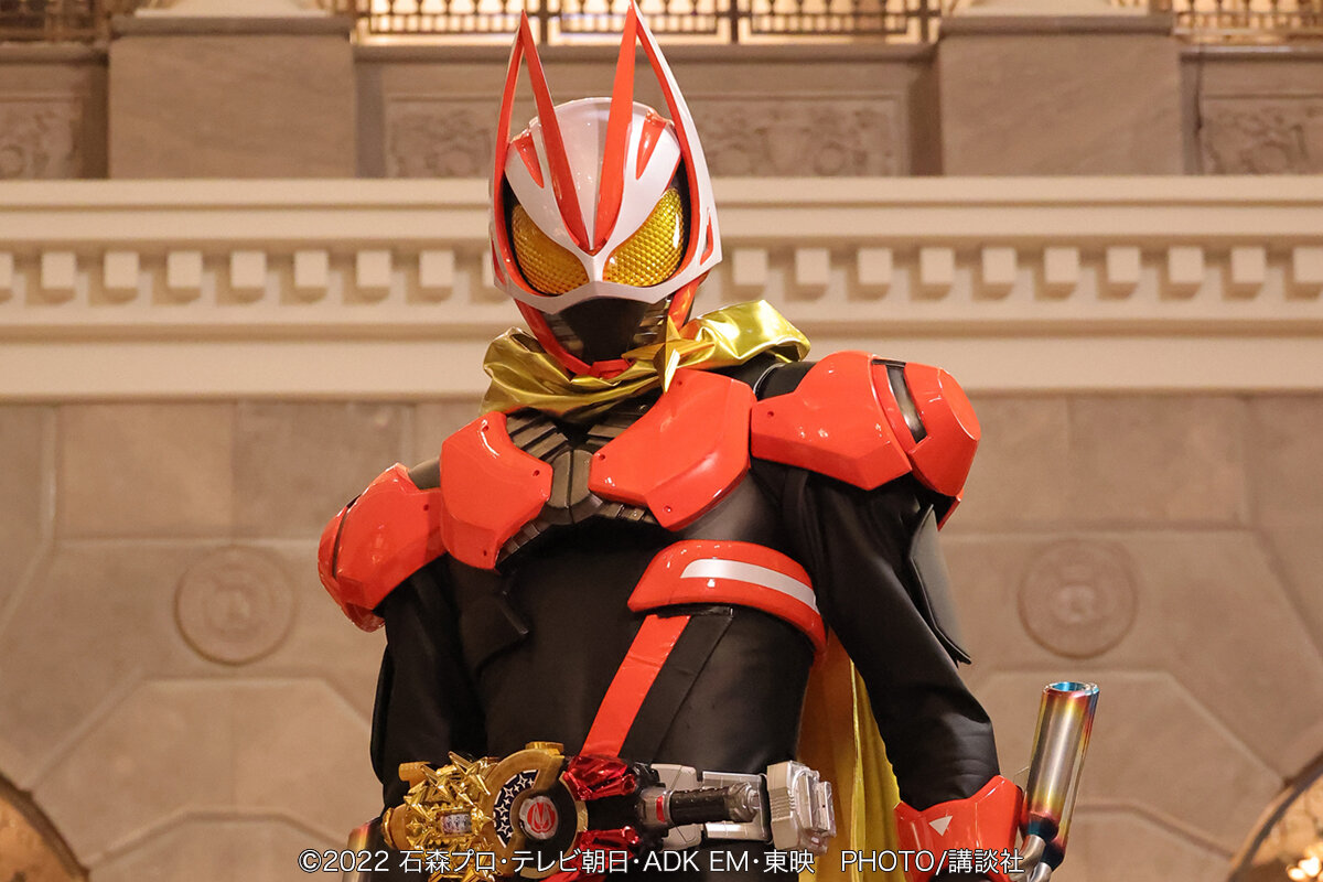 テレマガ激写！ 仮面ライダーギーツがフィーバーブーストフォームに