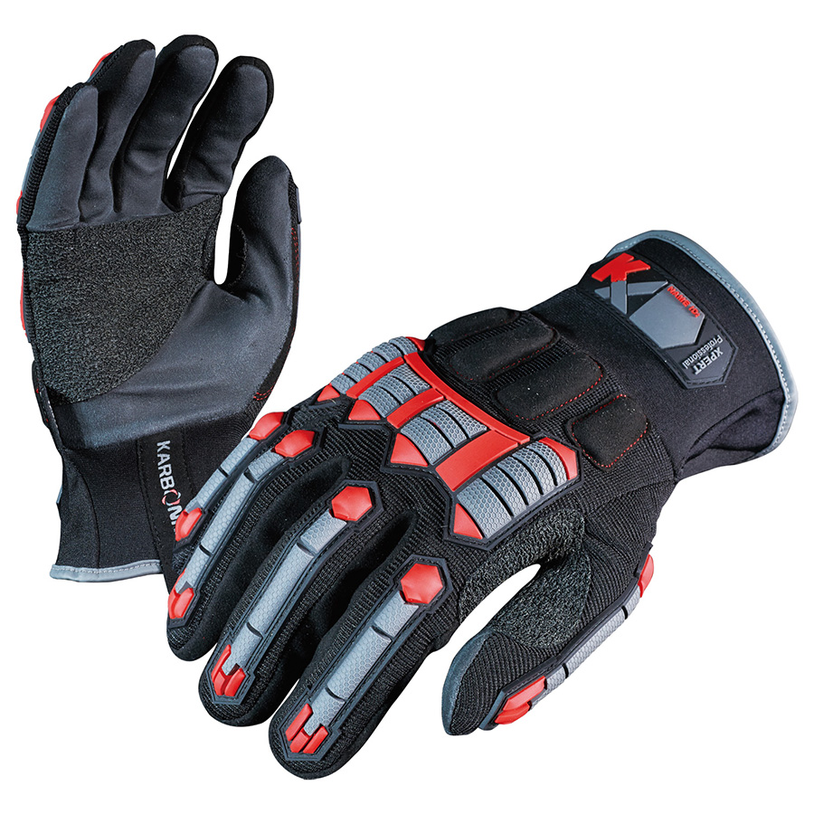 KARBONHEX 軽作業用手袋 KX－03A L | 【ミドリ安全