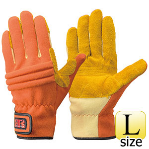 トンボレックス パラ系アラミド繊維製手袋 K－346R オレンジ LL