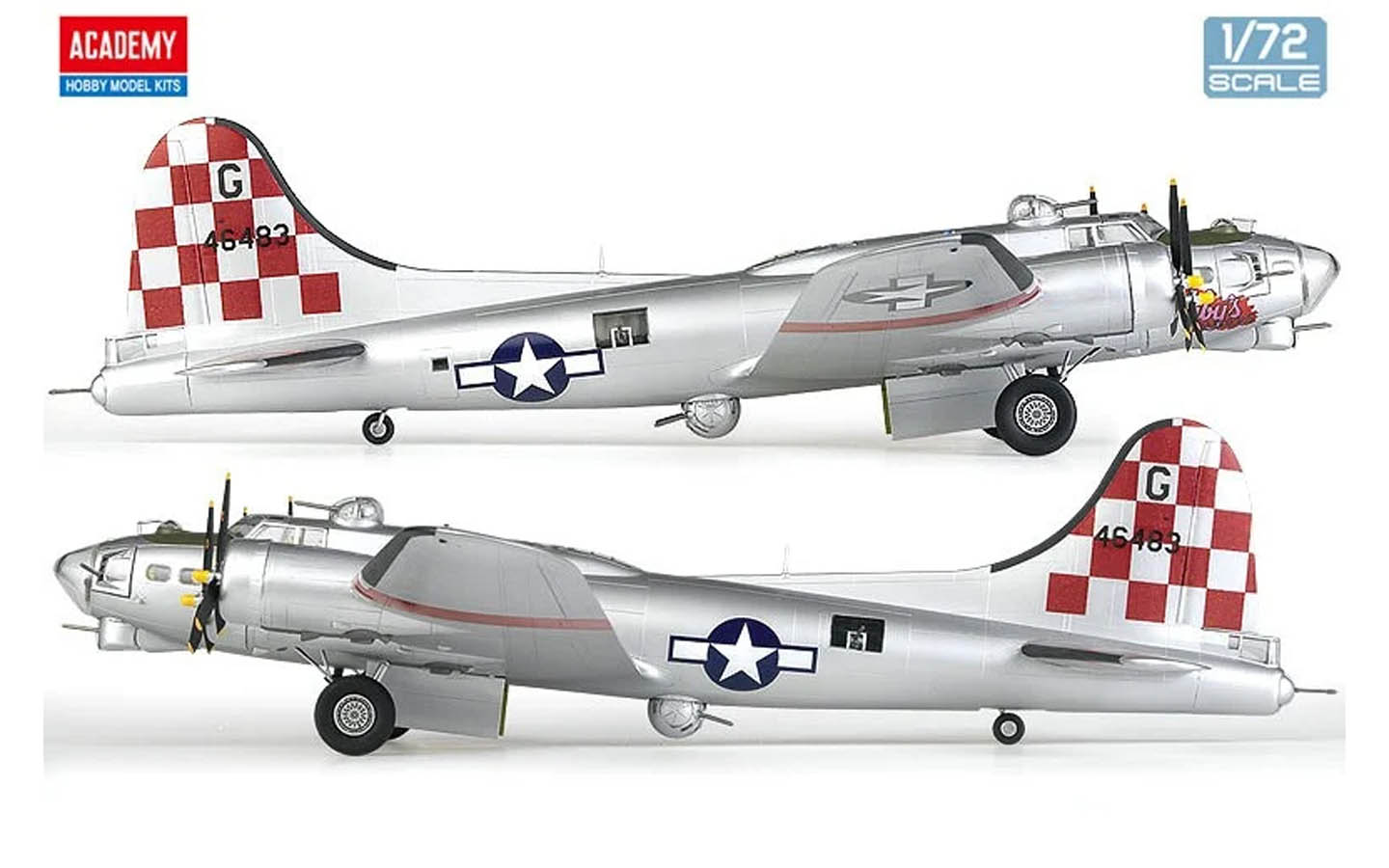 B-17G Flying Fortress, Special Nose Art Edition - Academy 12414