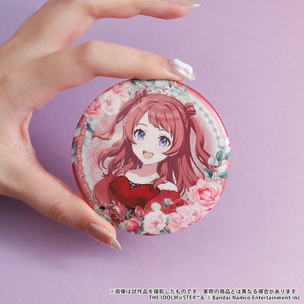 学園アイドルマスター グリッター缶バッジ／花海佑芽: キャラグッズ