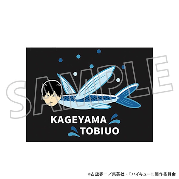 ハイキュー!! 刺繍Tシャツ／かげやまトビウオ: キャラグッズ
