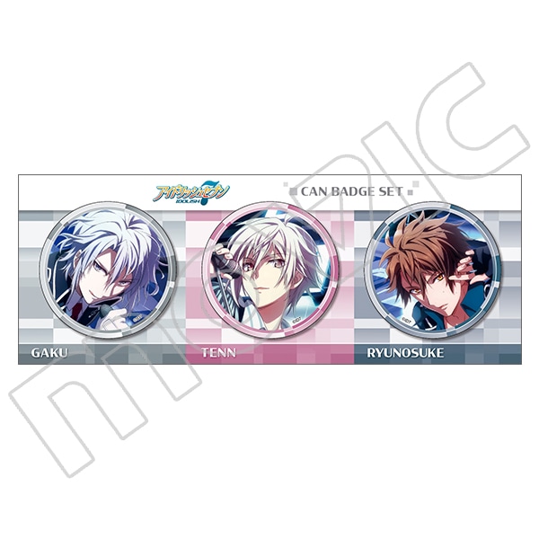 アイドリッシュセブン（原作版） 缶バッジセット 楽＆天＆龍之介