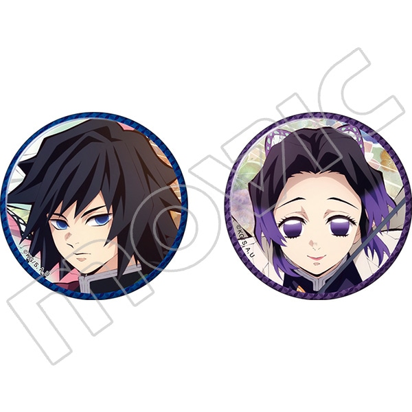 鬼滅の刃 缶バッジセット 義勇＆しのぶ: キャラグッズ｜ムービック