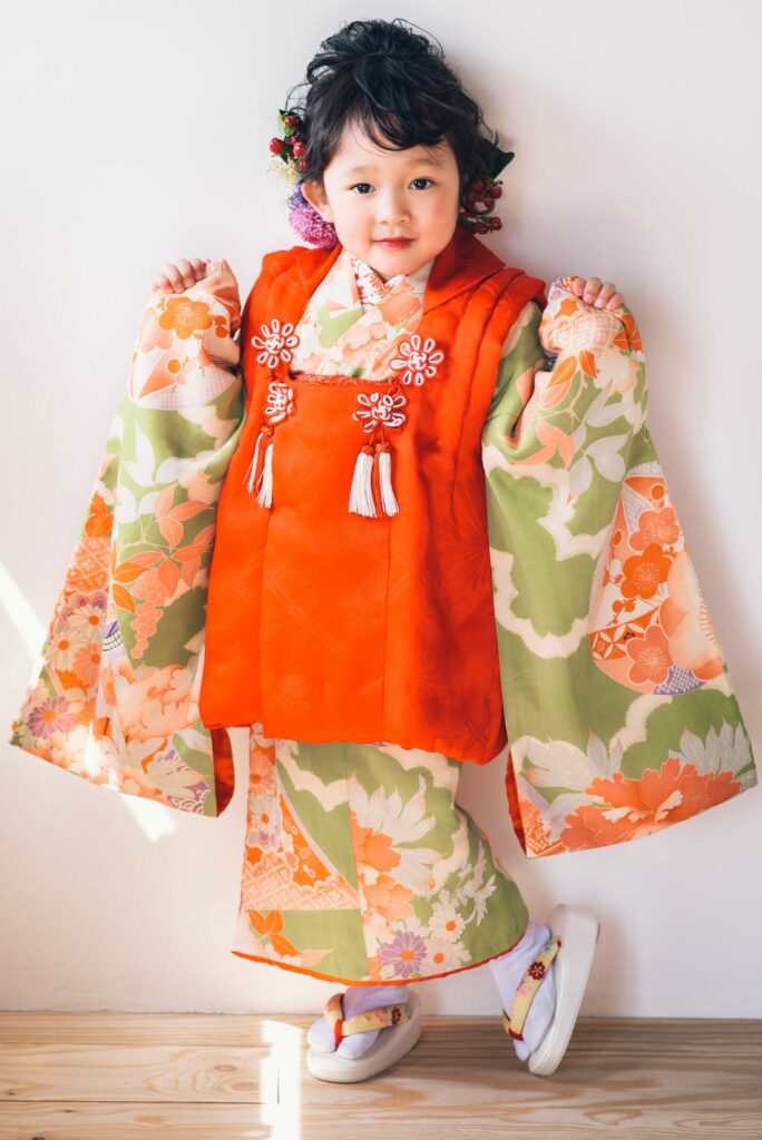 3歳七五三】子どもに正絹・絞りの着物を着せたい！その魅力と特徴