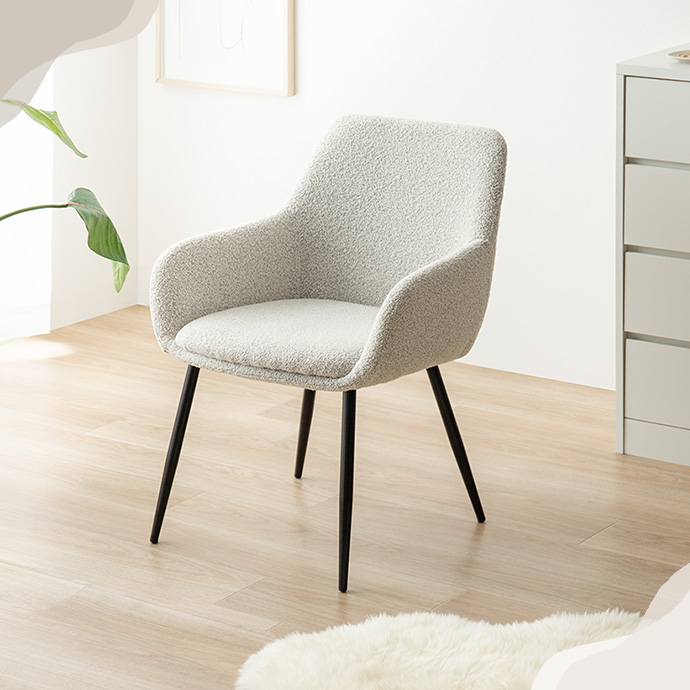 g116013]【単品】Mousse アームチェア チェア | 家具・インテリア通販