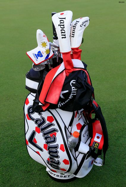 キャロウェイキャディバッグトゥルービスワールドカップ石川遼使用モデル