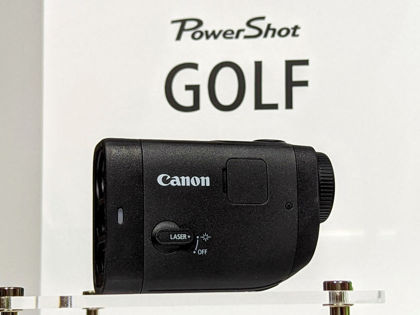 えっ、撮影機能付きで参入！？キヤノン『PowerShot GOLF』をレーザー