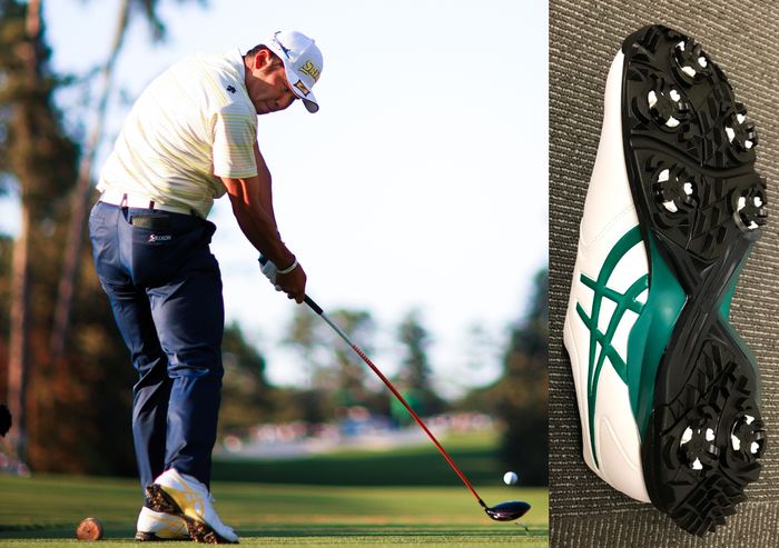 松山英樹を支える、真ん中に靴底がないゴルフシューズ テニスの