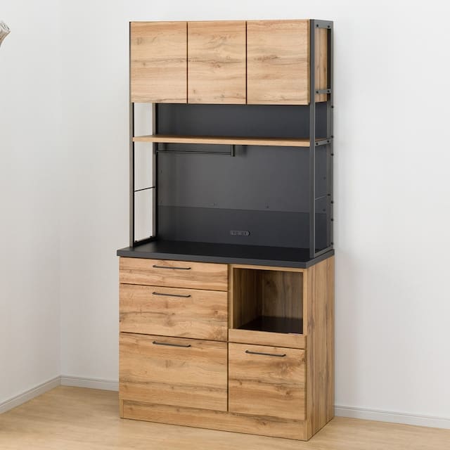 キッチンボード (IM301 100MG LBR) ライトブラウン マグネットキッチン