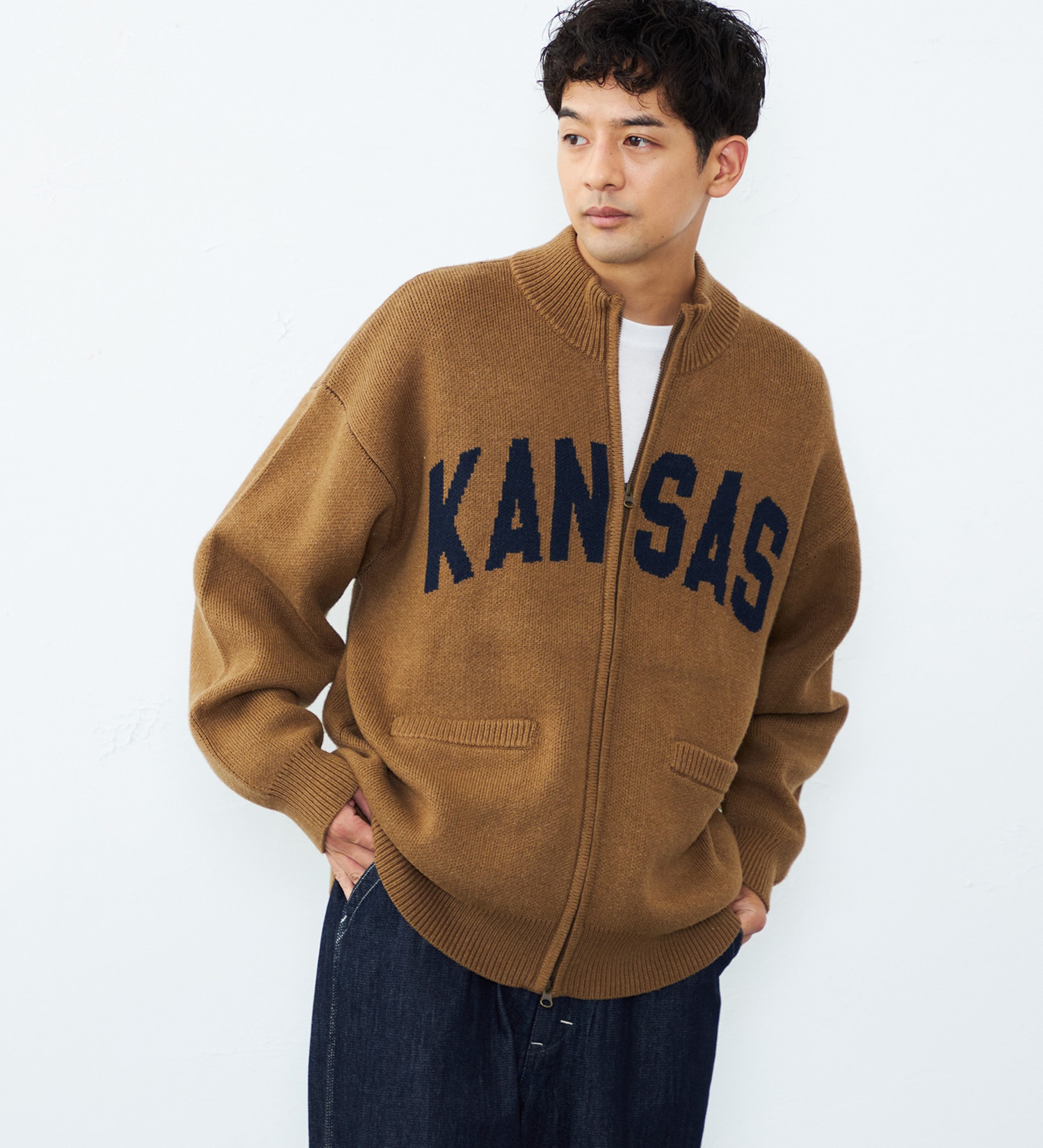 期間限定SALE】ジップアップニットジャケット|Lee|リー