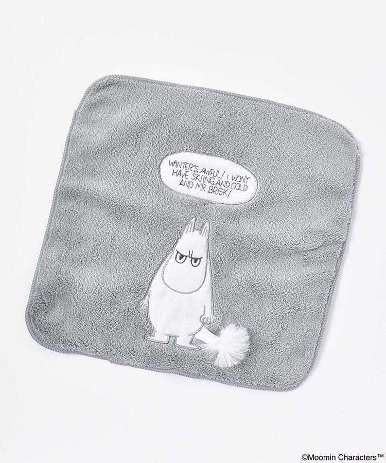 ≪OUTLET≫ムーミンムスッとフェイスミニタオル(ムーミン): ALL｜Bleu